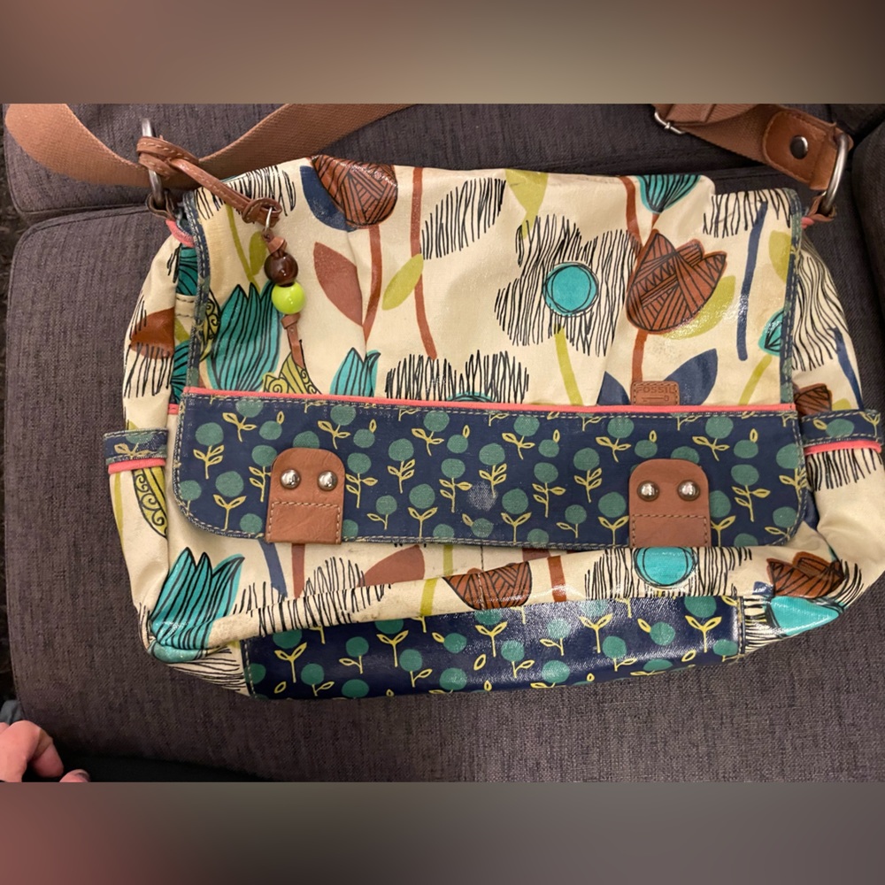 Fossil messenger bag!